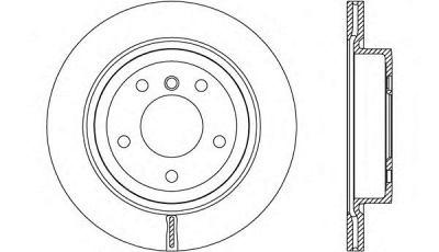 OPEN PARTS bdr267920 -  Тормозной диск